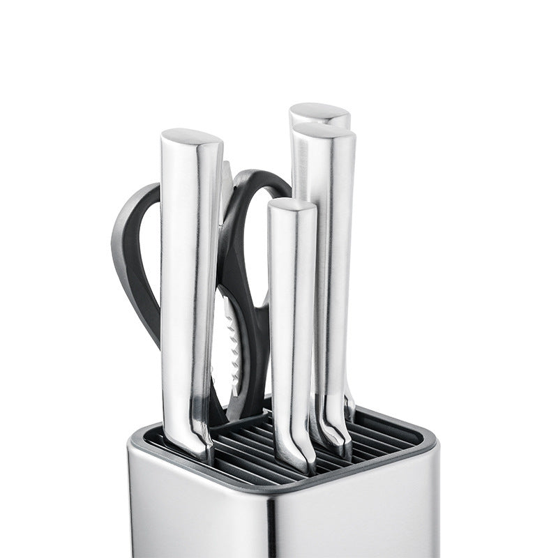Creative Freedom Porte-Couteau Ustensiles de Cuisine Porte-Couteau Seau De Rangement