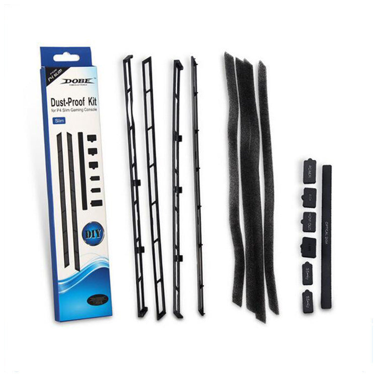 PS4 SLIM Filet anti-poussière Ps4 Slim Host Combinaison de prise anti-poussière simple