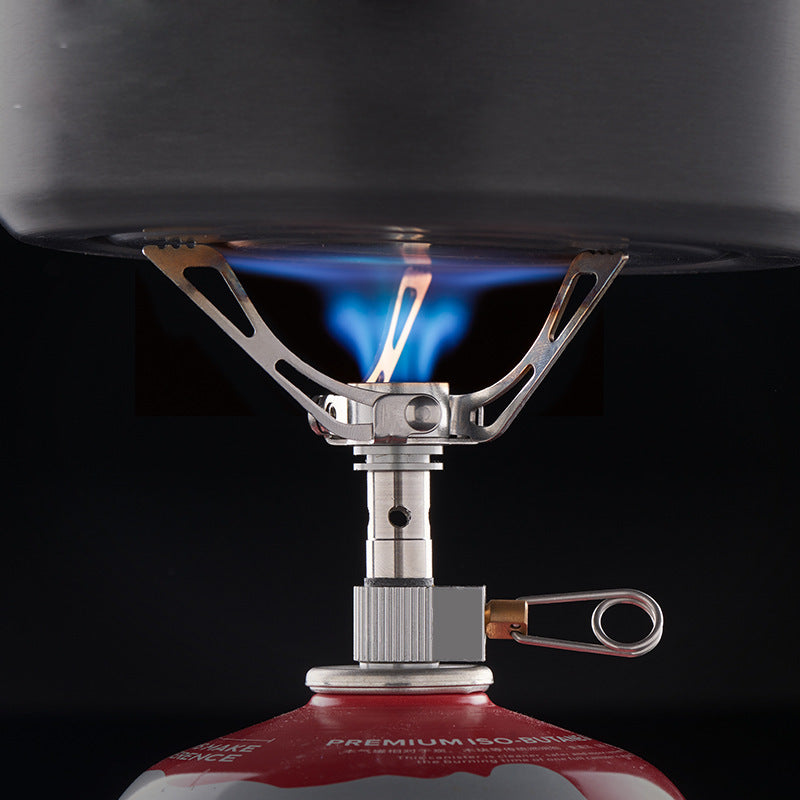 Mini cuisinière de Camping pliante Portable 3000W, cuisinière à gaz d'extérieur, four de survie, poche, pique-nique, cuisson à gaz