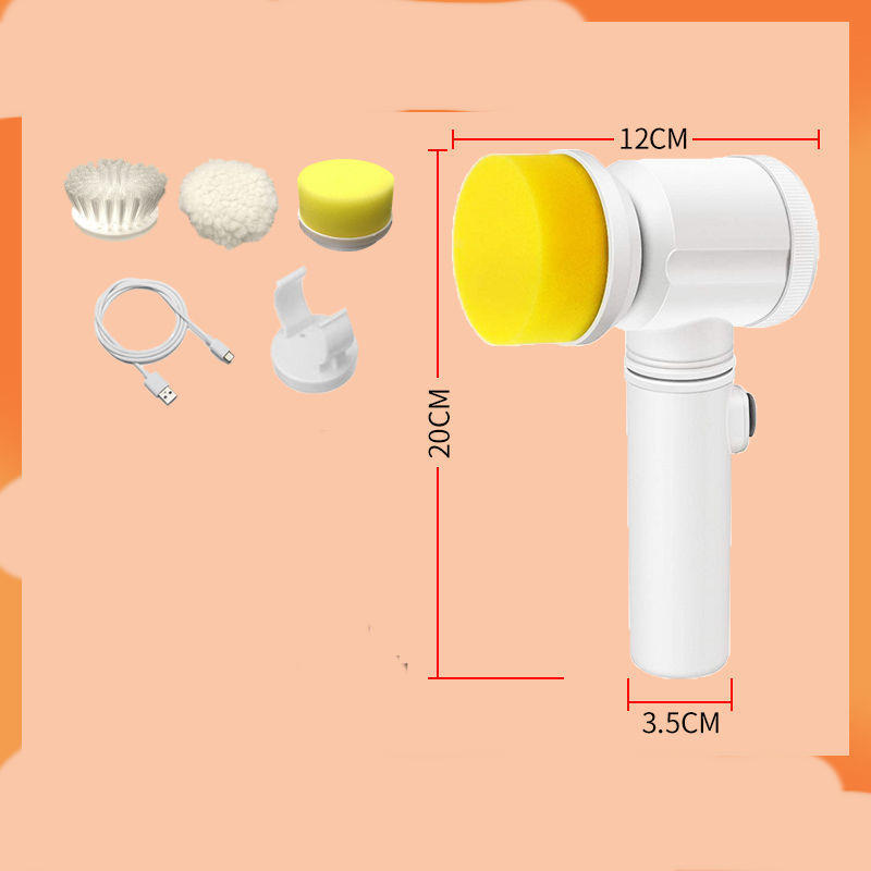 Fournitures de cuisine brosse multifonctionnelle épurateur électrique brosse à vaisselle Rechargeable hotte automatique cuisinière