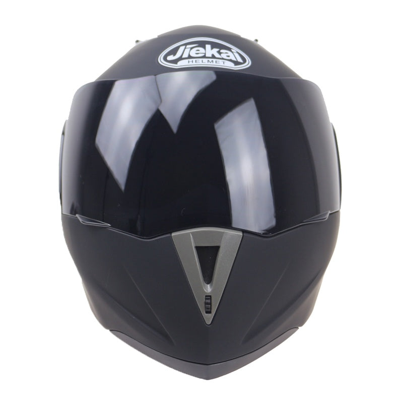 Casque facial anti-buée double lentille