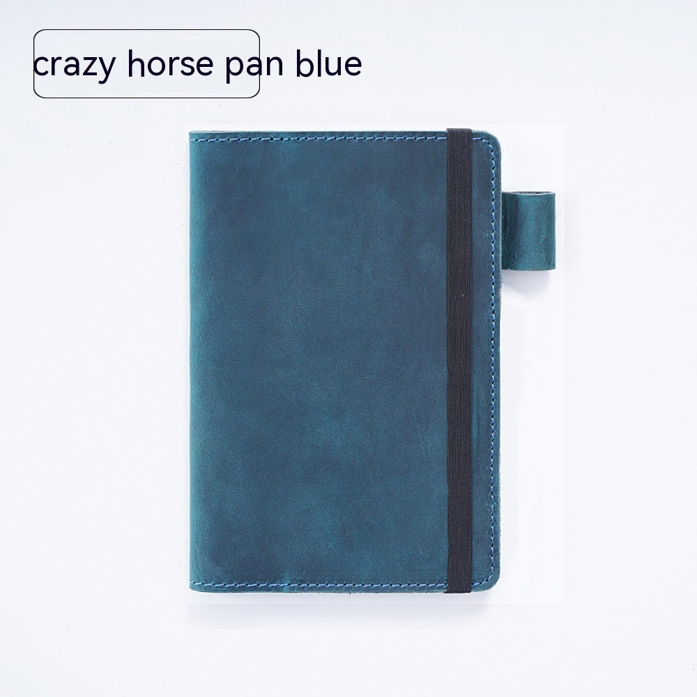 Carnet Kraft à couche supérieure à l'ancienne fait à la main