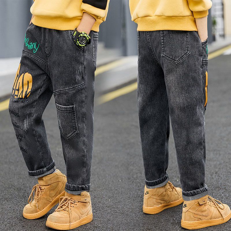 Pantalons exotiques pour enfants, coupe cintrée élastique, pour enfants d'âge moyen