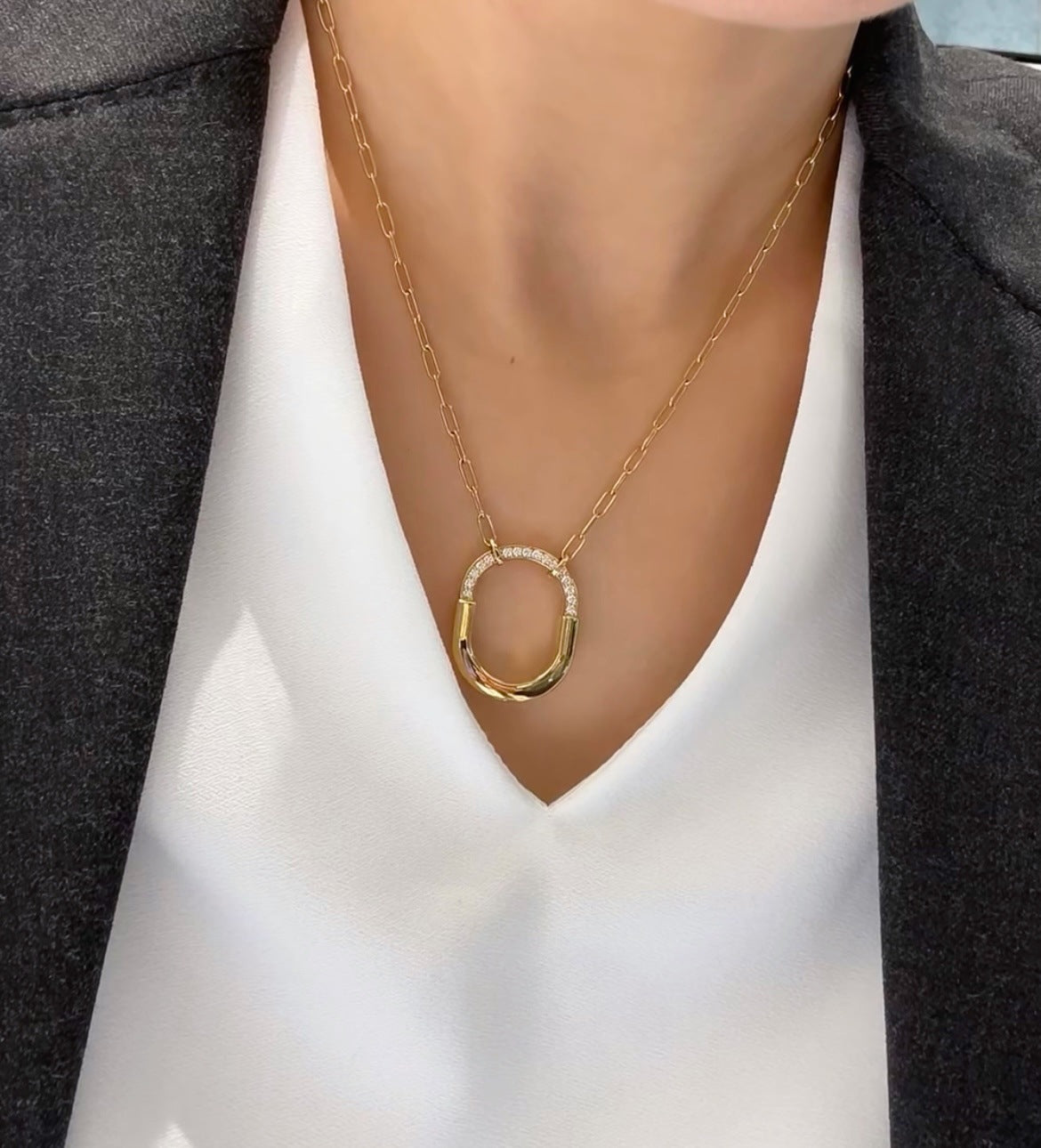 Collar Lock Head Trendy de alta calidad