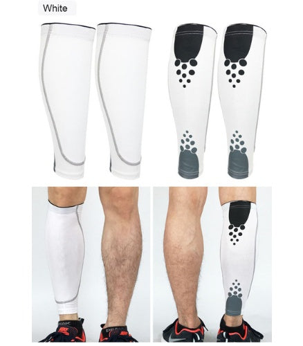 Attelle de jambe de mollet pour hommes et femmes, 1 pièce, soutien, manches extensibles, Compression, exercice, basket-ball, Football, genouillères 