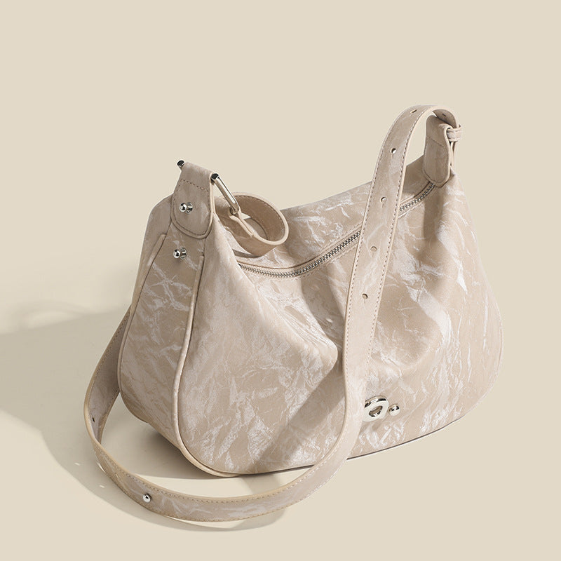 Sac sous les bras à texture avancée, conception d'intérêt spécial, vent de sol déchet