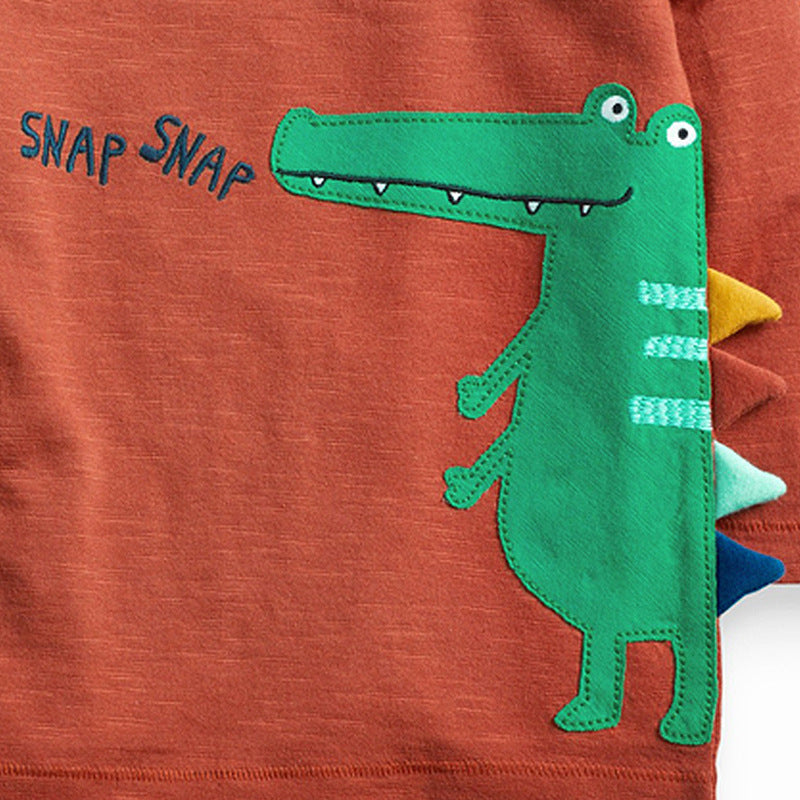 Camiseta niño punto algodón