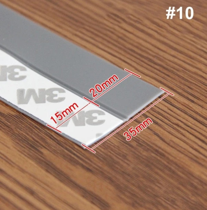 Cinta impermeable y resistente al agua para cocina, adhesivo de protección para juntas de esquina de pared, tira anticolisión