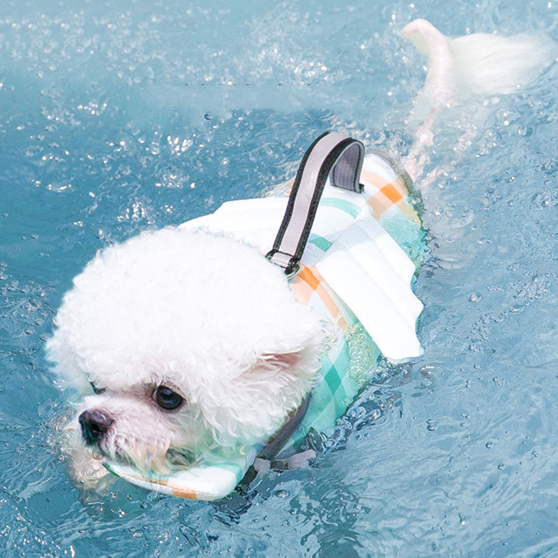 Chaleco salvavidas para natación de mascotas para perros pequeños, medianos y grandes