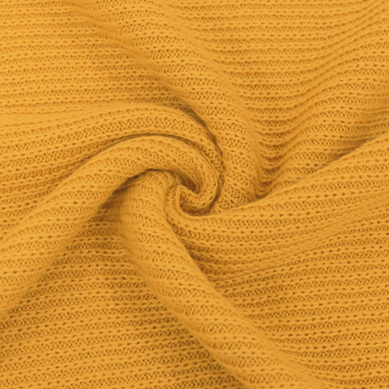 Robe pull en tricot de couleur unie, chaude, à manches longues, grande taille, robe de maternité pour grosse sœur, hiver 