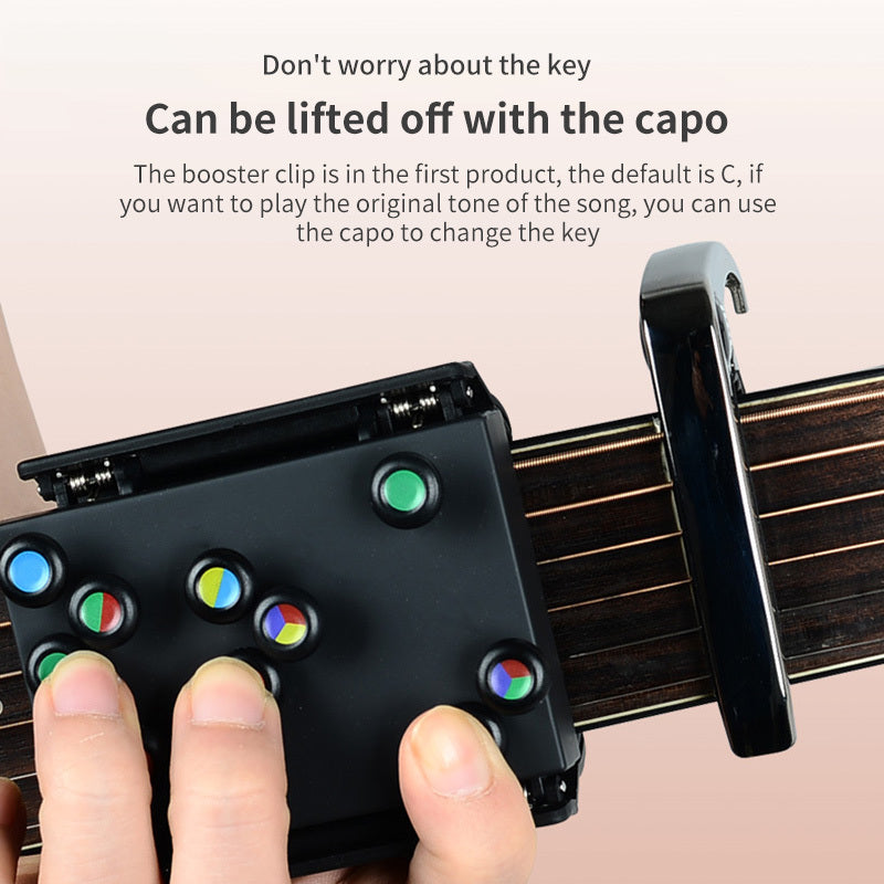 Entrenador de guitarra Práctica Accesorios para guitarra acústica Chord Buddy 21 acordes