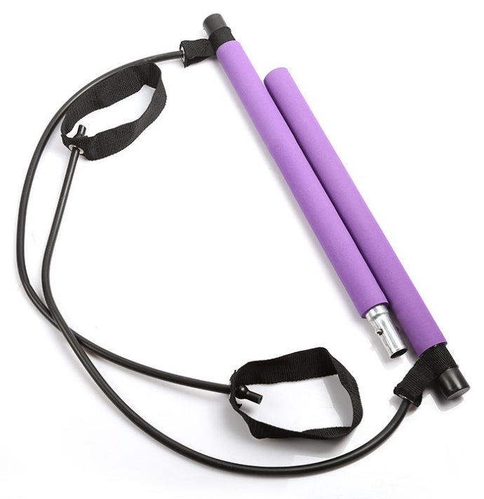 Bandes de résistance de Yoga Crossfit, corde de traction, Portable, entraînement de gymnastique, Pilates, barre d'entraînement, bandes élastiques