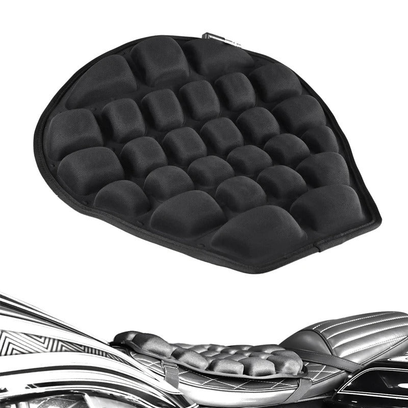 Airbag tridimensionnel pour coussin moto