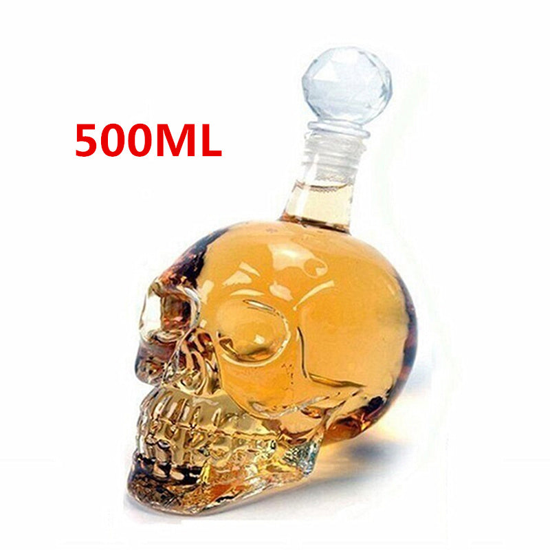 Calavera Calavera Doble Cristal Transparente