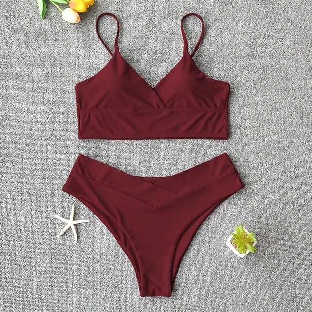 Maillot de bain maillot de bain femme maillot de bain deux pièces bikini de plage 27