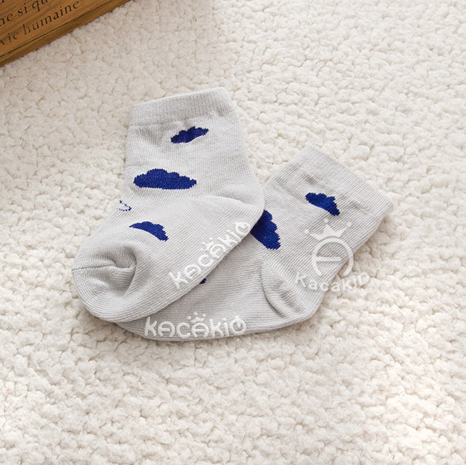 Nouveauté chaussettes nouveau-né dessin animé coton bébé chaussettes antidérapantes bébé coton chaussettes 