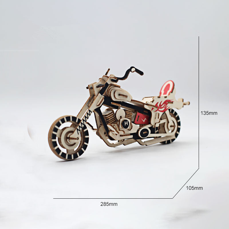 Rompecabezas tridimensional 3D rompecabezas de madera hecho a mano