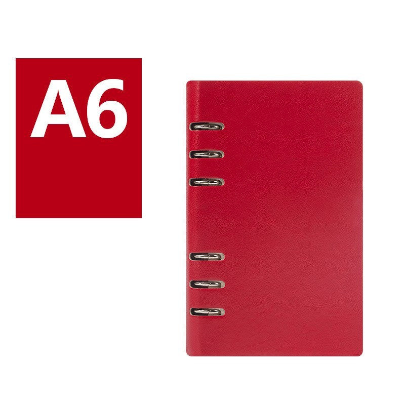 Cahier d'affaires simple à feuilles mobiles