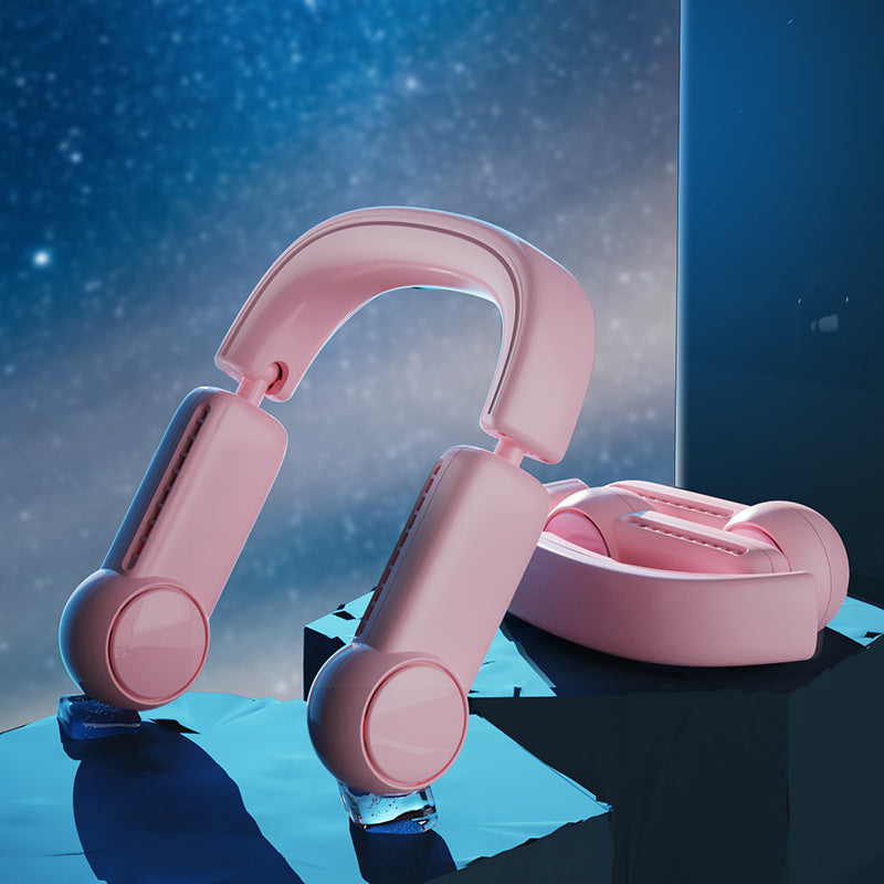 Mini ventilateur portatif de cou ventilateur portatif sans lame ventilateurs suspendus sans feuilles rechargeables par USB refroidisseur d'air ventilateurs de tour de cou portables