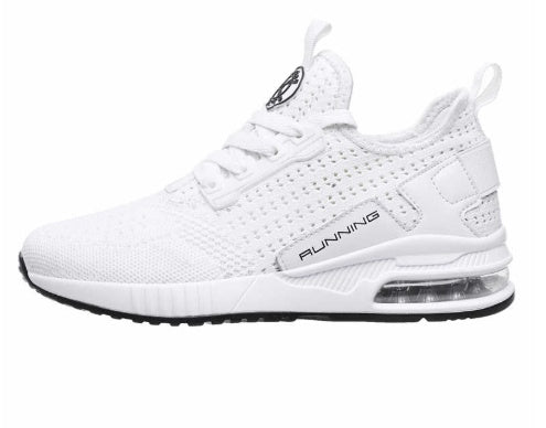 Chaussures de course tissées volantes pour hommes et femmes d'automne