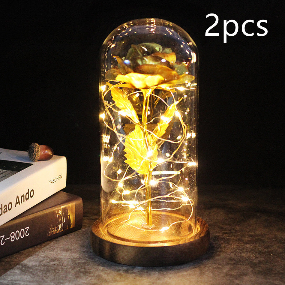 Cubierta de cristal del Principito Rosa