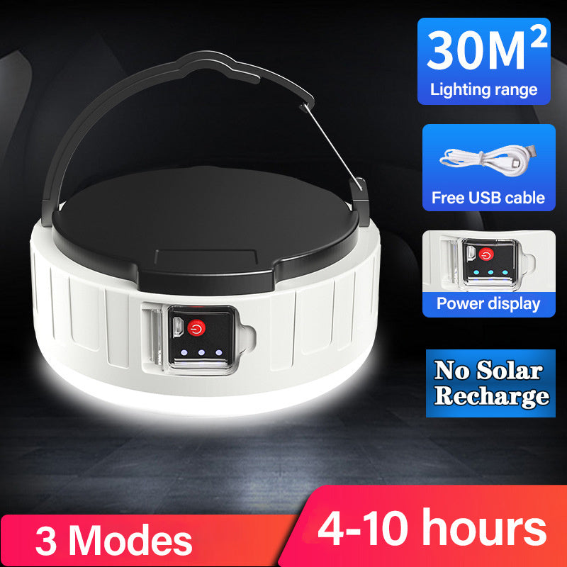 Lampe de support mobile d'urgence à LED solaire