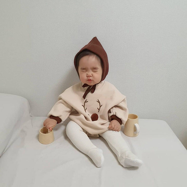 Vêtements de noël barboteuse vêtements pour bébé automne et hiver