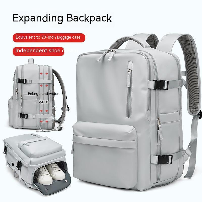 Expansion Backpack Sac à dos décontracté pour femme avec séparation sèche et humide