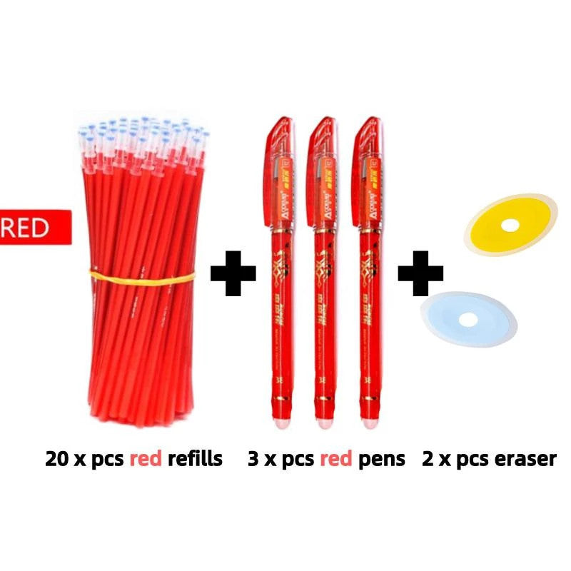 Stylo effaçable, aiguille, stylo effaçable à chaud, papeterie