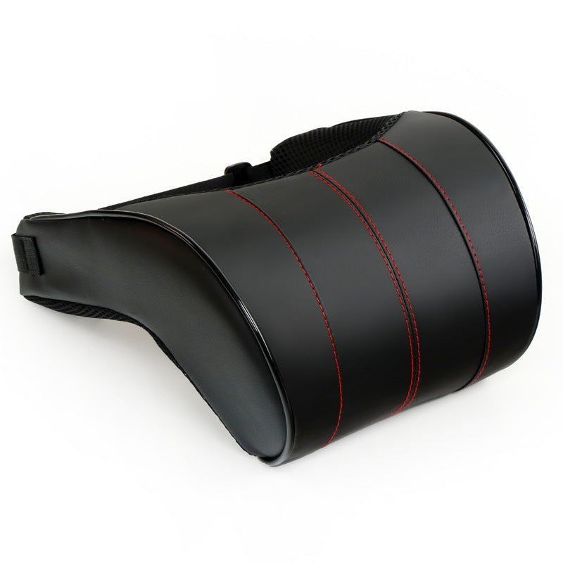 Almohada de cuero para el cuello