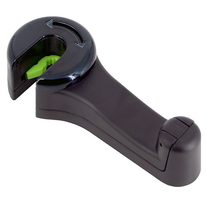 Crochet de support de téléphone de voiture arrière multifonctionnel