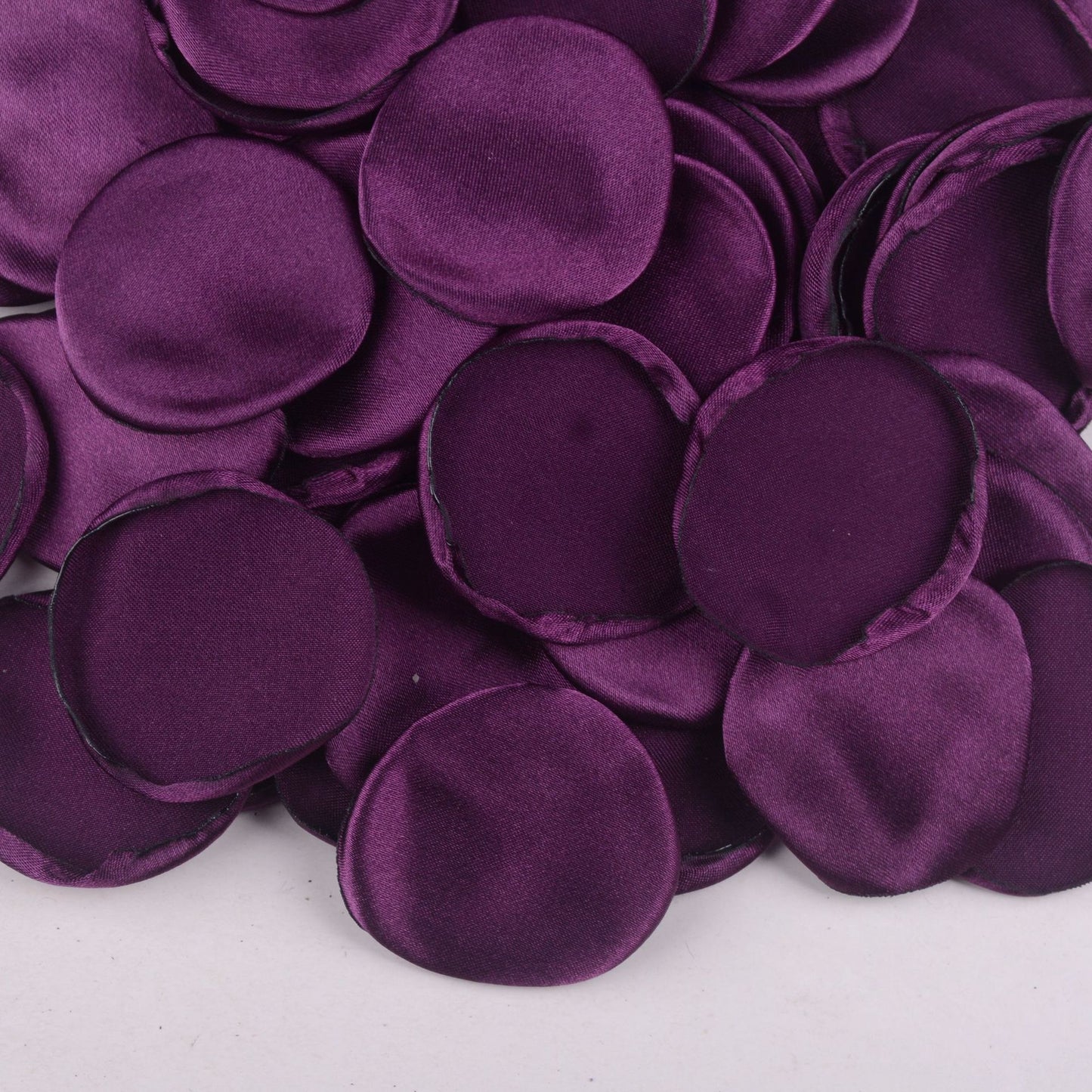 4cm Silk Rose Burnt Edge Petals Wedding Glowing Cream Powder Laminate