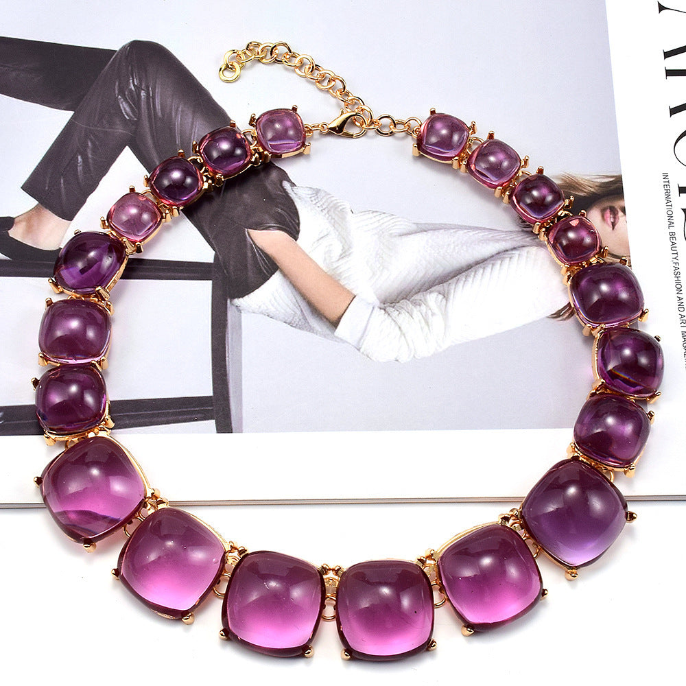Collier élégant simple et à la mode pour femmes