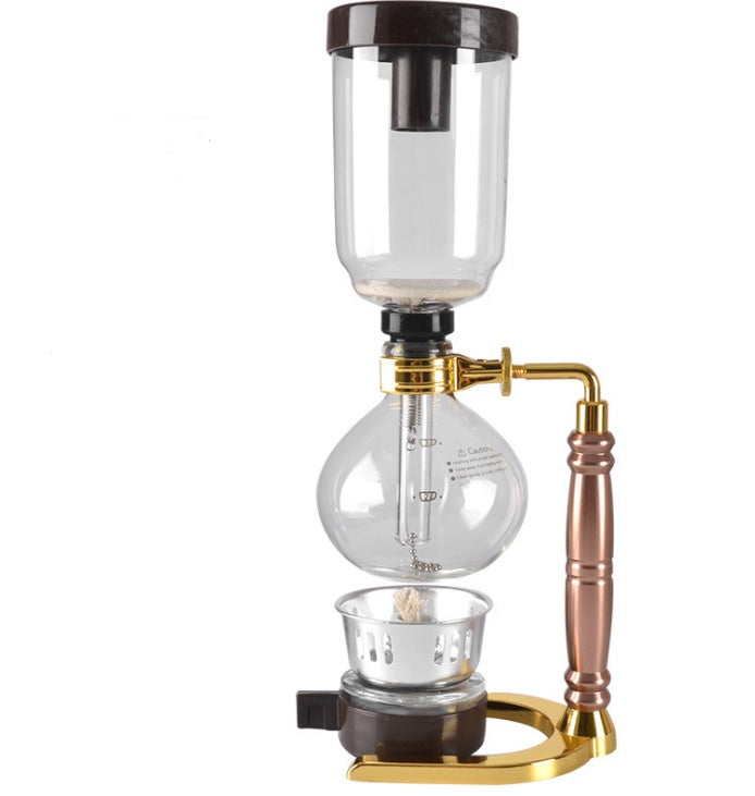 Siphon cafetière théière cafetière sous vide Machine en verre