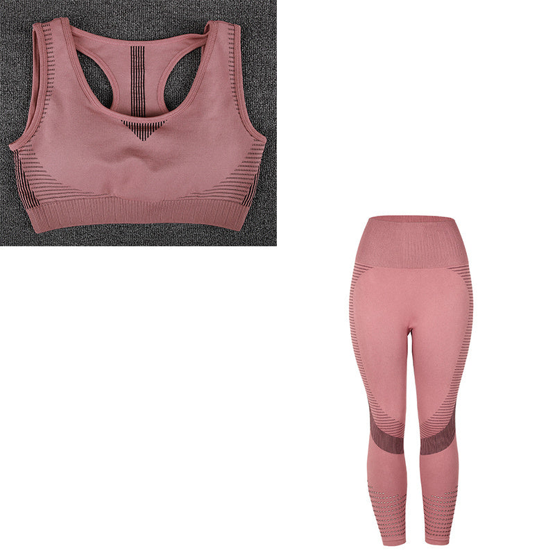 TerritorioFit Leggings de yoga sin costuras para mujer 