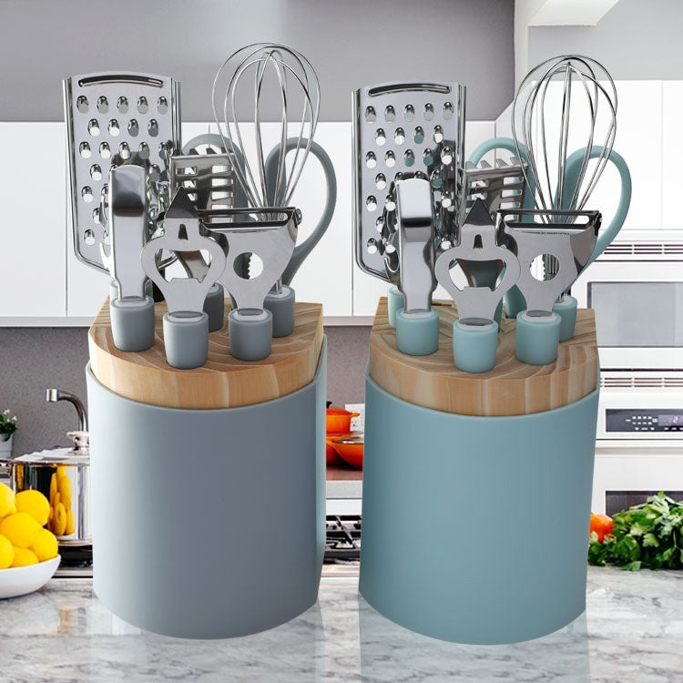 Gadgets de cuisine en acier inoxydable, ustensiles de cuisine ménagers, plateau éplucheur, ciseaux à battre les œufs, cadeaux
