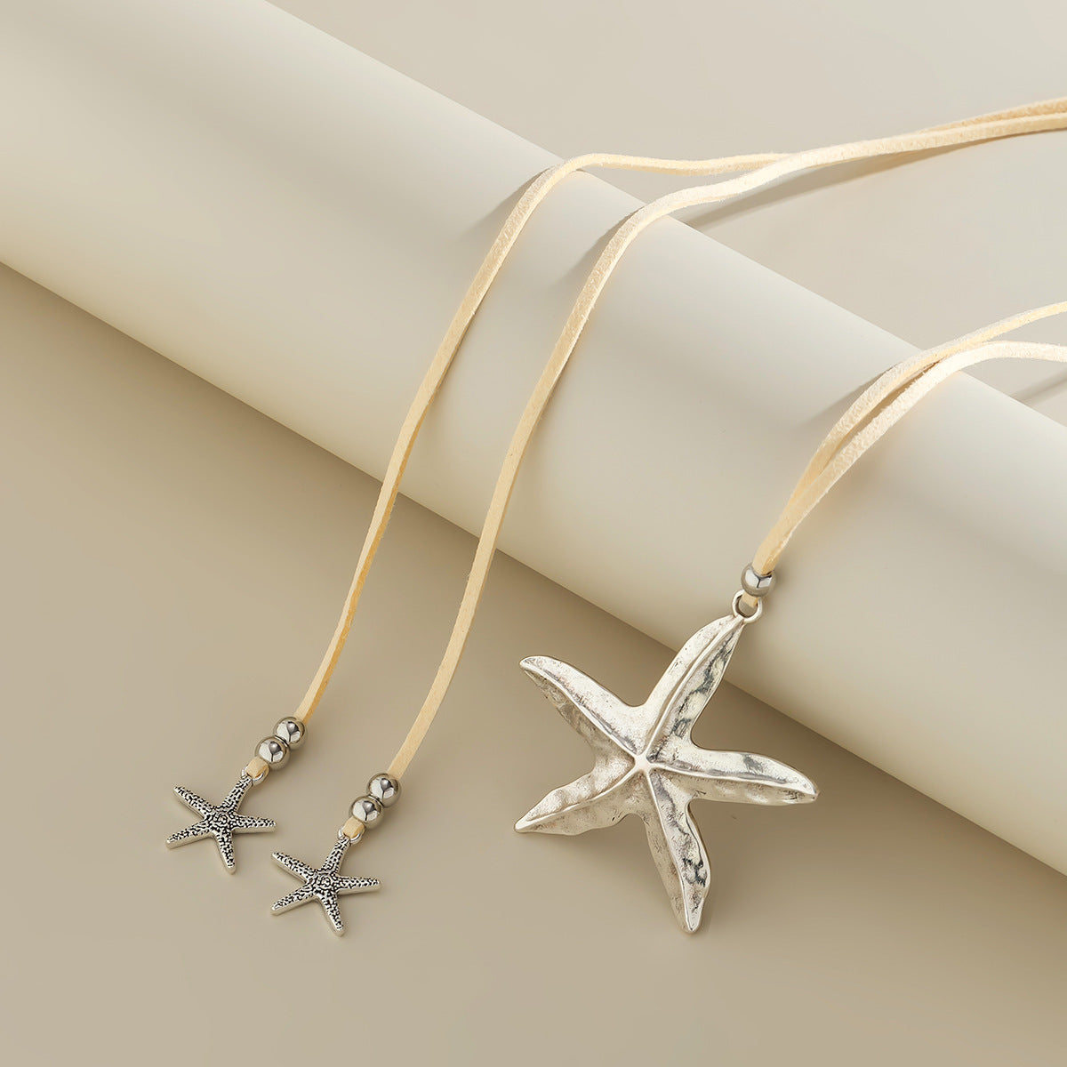 Women's Personalized Alloy Starfish Tassel Necklace