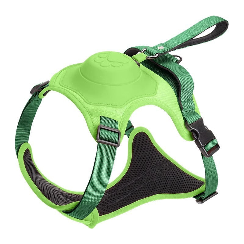 Harnais de collier pour chien, antidéflagrant, poinçon respirant et réglable pour animaux de compagnie, gilet d'entraînement en plein air