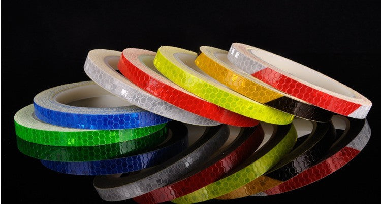 Autocollants réfléchissants pour voiture et moto, autocollants lumineux pour vélo de montagne, autocollant pour corps de roue de vélo, mouche morte