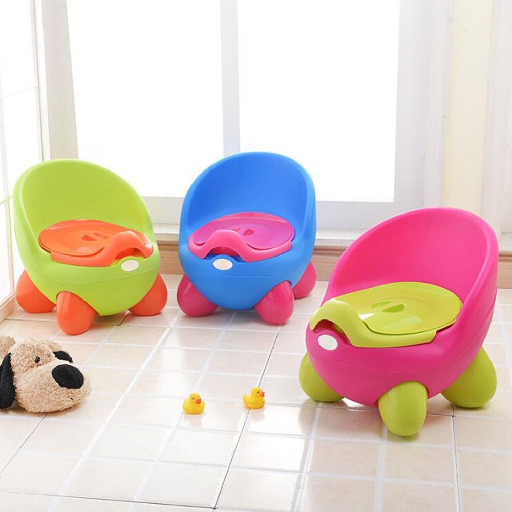 Dessin animé bébé tabouret bébé bébé toilette