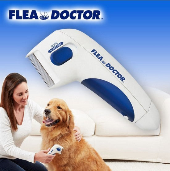 Peigne anti-puces pour animaux de compagnie
