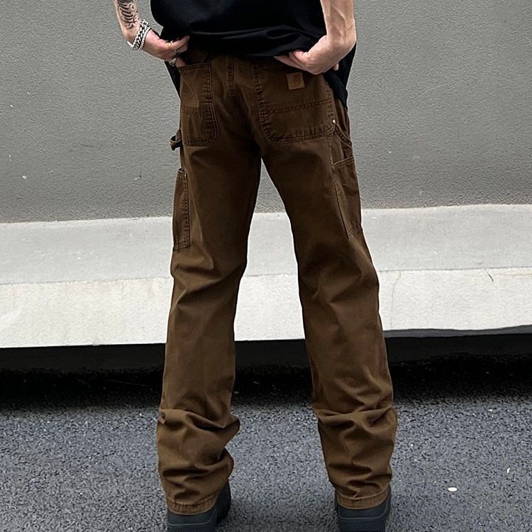 Men's Logging Workwear Straight Casual Jeans