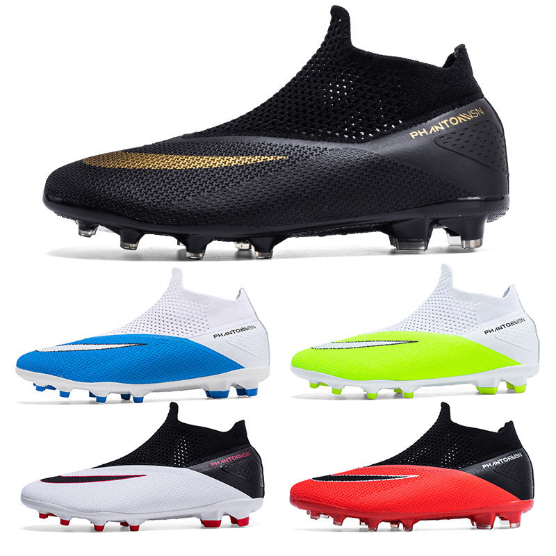 Chaussures de football, nouvelles chaussettes volantes montantes