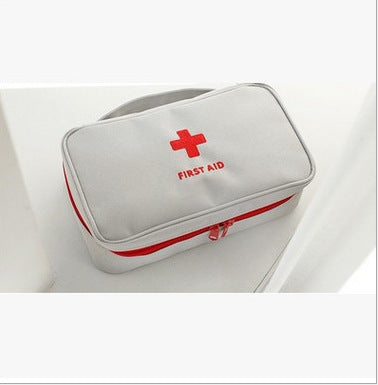 Vide Grande trousse de premiers secours Médicaments Camping en plein air Survie Sac à main Kits d'urgence Voyage Sac médical Sac de rangement portable Rouge