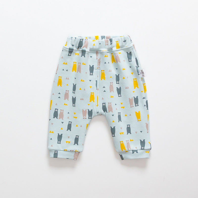 Pantalons coréens d'hiver, plus pantalons en velours, marque pour enfants, gros cul, vêtements pour bébés, vente en gros 