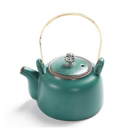 Juego de té con olla elevadora, juego de tazas de té, juego de té