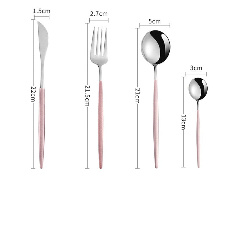 ensemble de cuillères en acier inoxydable de vaisselle