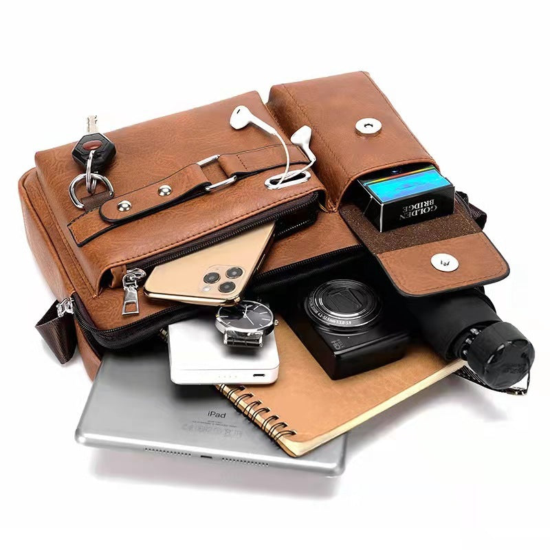 Bolso bandolera casual de moda para hombre