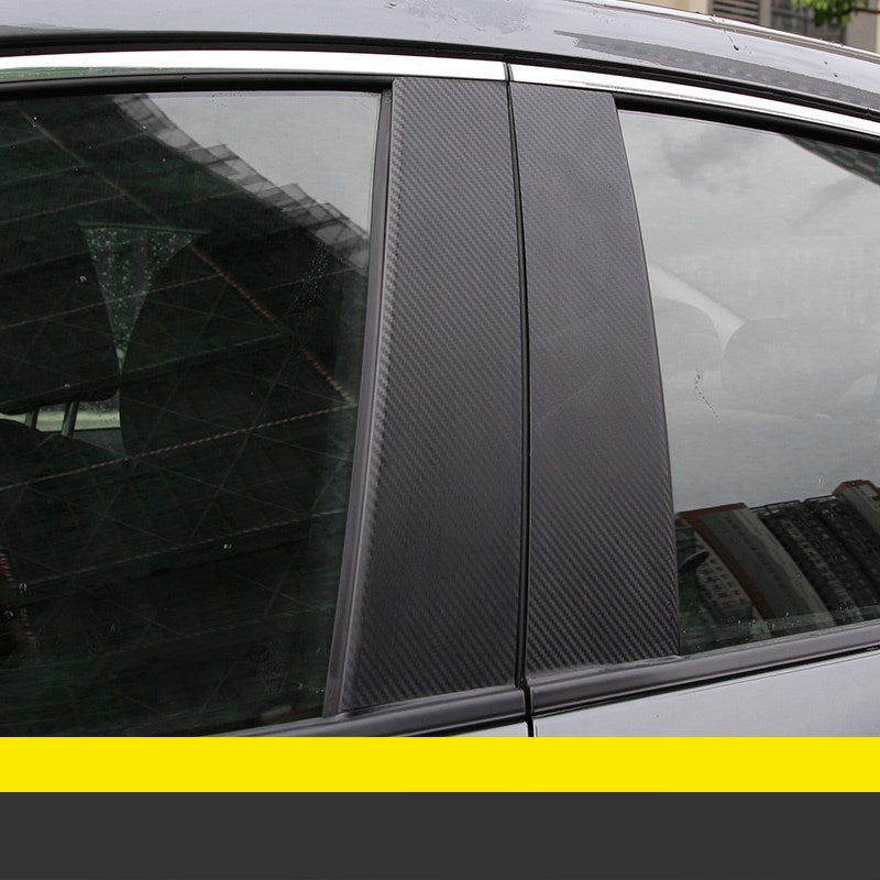 remontage d'un autocollant spécial en film de grain de fibre de carbone