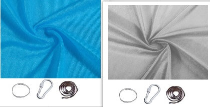 Hamaca columpio interior y exterior de algodón para niños, para acurrucarse hasta terapia sensorial infantil, paquete elástico suave, asiento estable